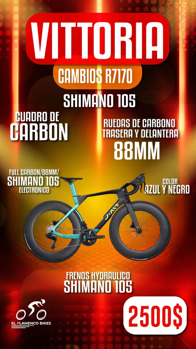 java vittoria bicicletas de carbono con camibos electronico para triatlon y contra reloj